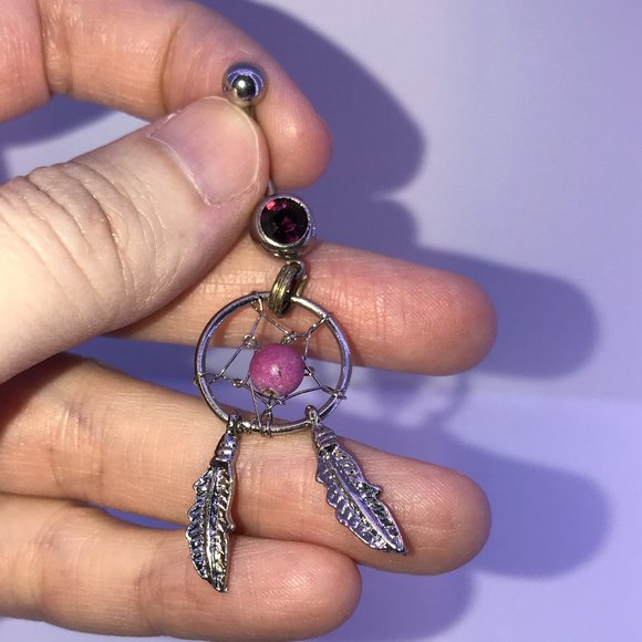 Dream catcher belly deals piercing